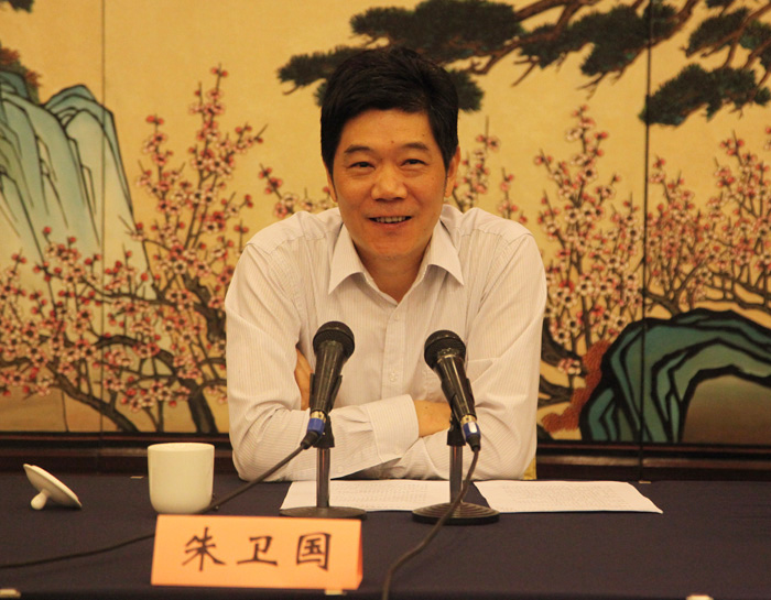 省教育厅副厅长朱卫国讲话